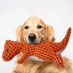 Indestructible Dino Dog Toy