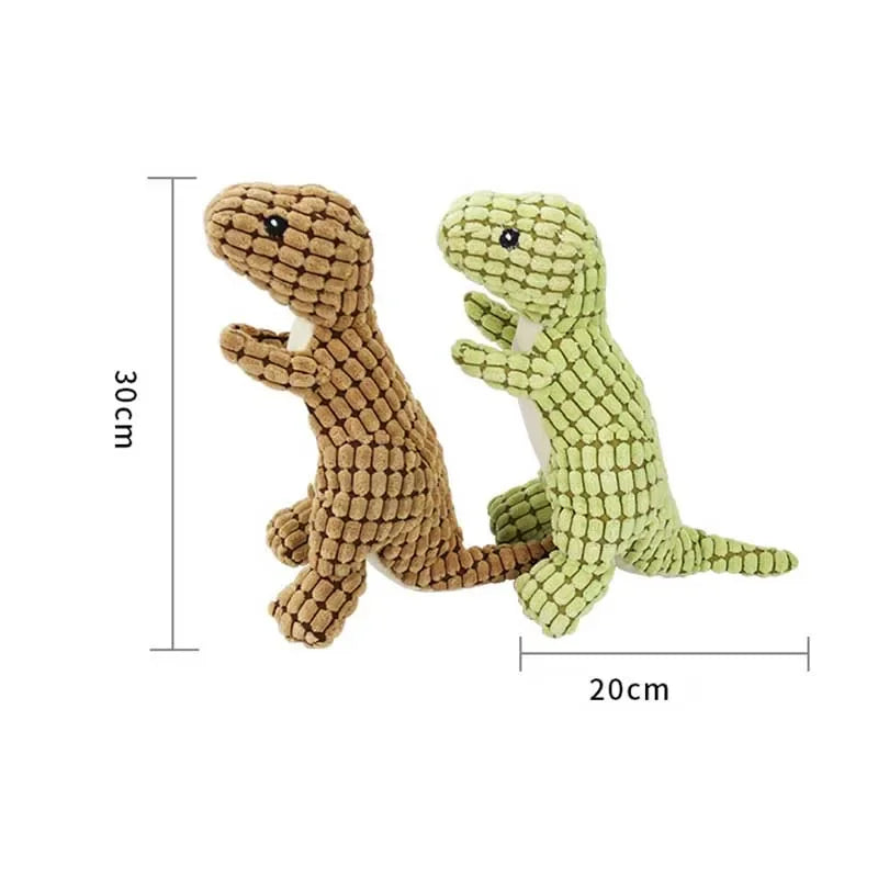 Indestructible Dino Dog Toy